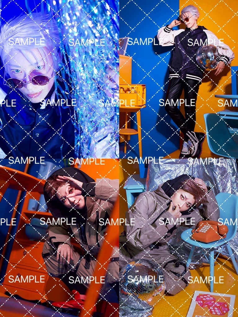 【ピンのみ】ギガ衣装ポストカード4種セット