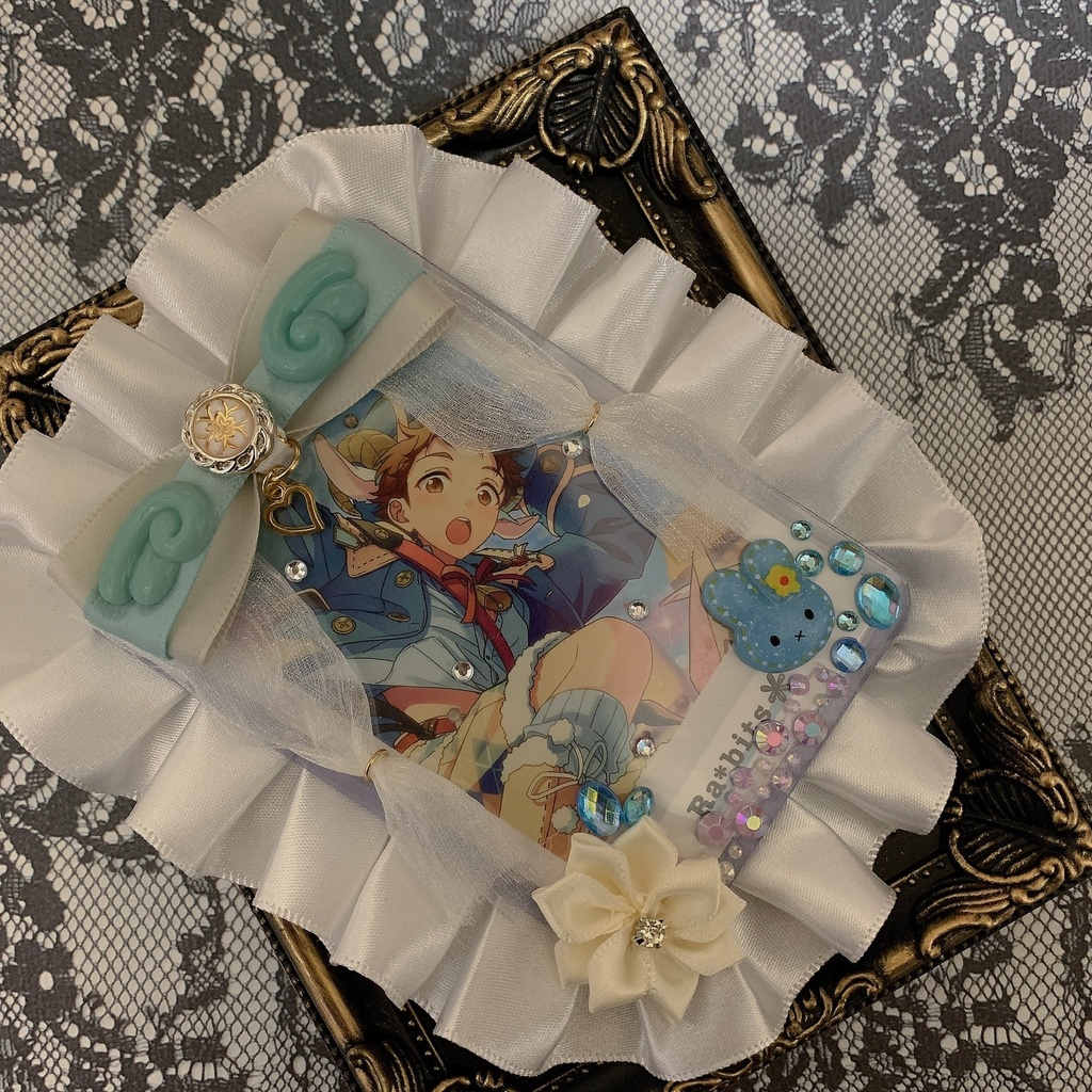 🐇うさちゃんベッド🐇 硬質ケースデコ