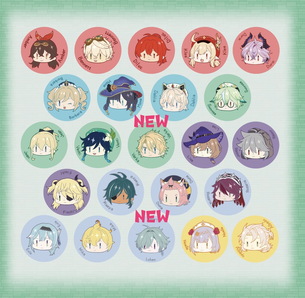 ちみキャラ缶バッジ-モンド-