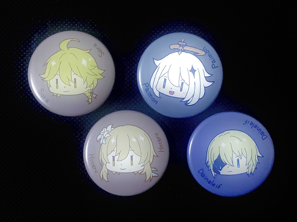 ちみキャラ缶バッジ -無所属・カーンルイア-