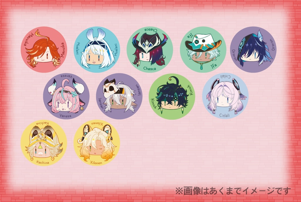 ちみキャラ缶バッジ-ナタ-