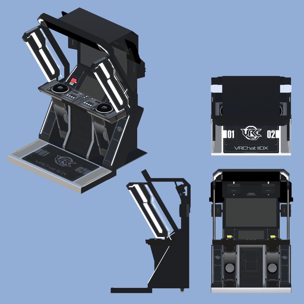 VRCDJ IIDX LIGHTNING MODEL Arcade Cabinet