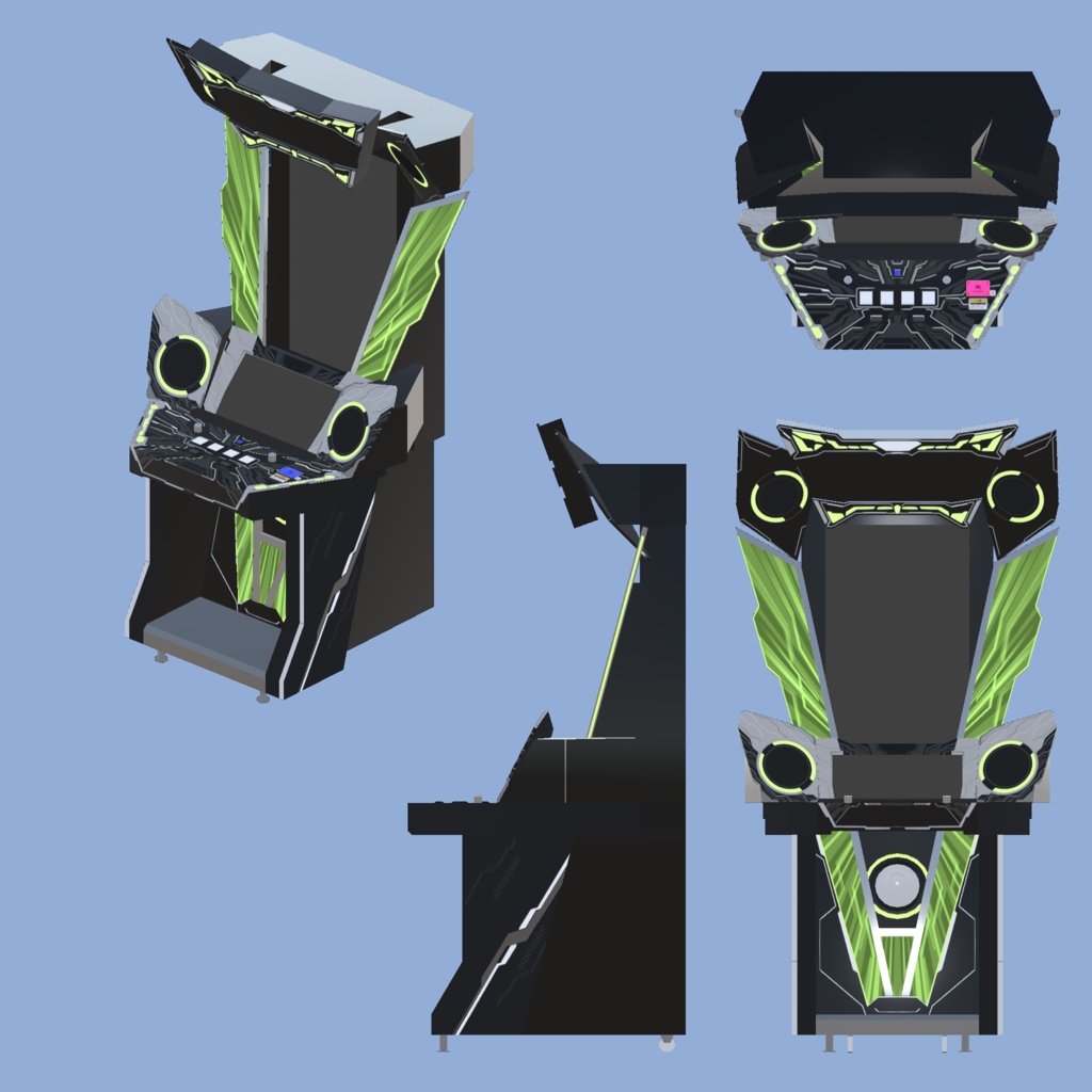 VRCDJ S-VolteX Valkyrie Model Arcade Cabinet