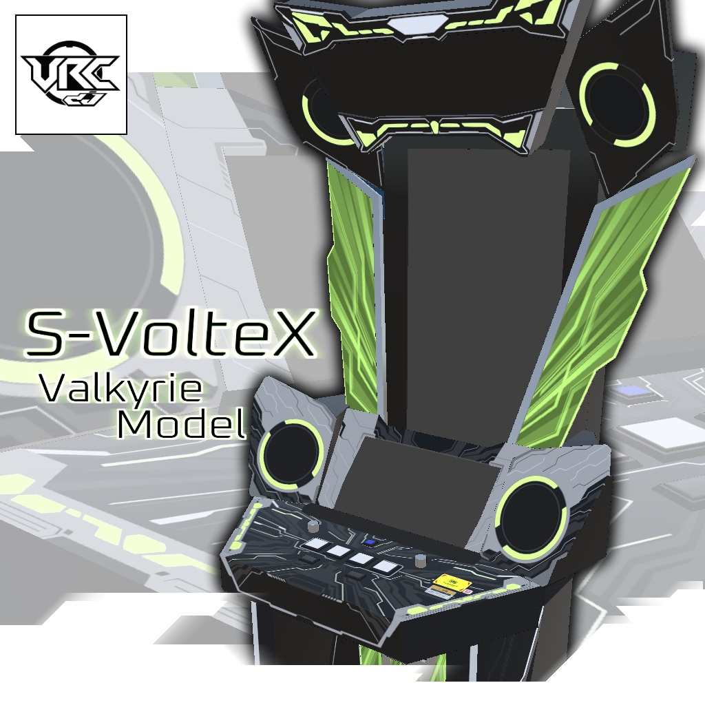 VRCDJ S-VolteX Valkyrie Model Arcade Cabinet