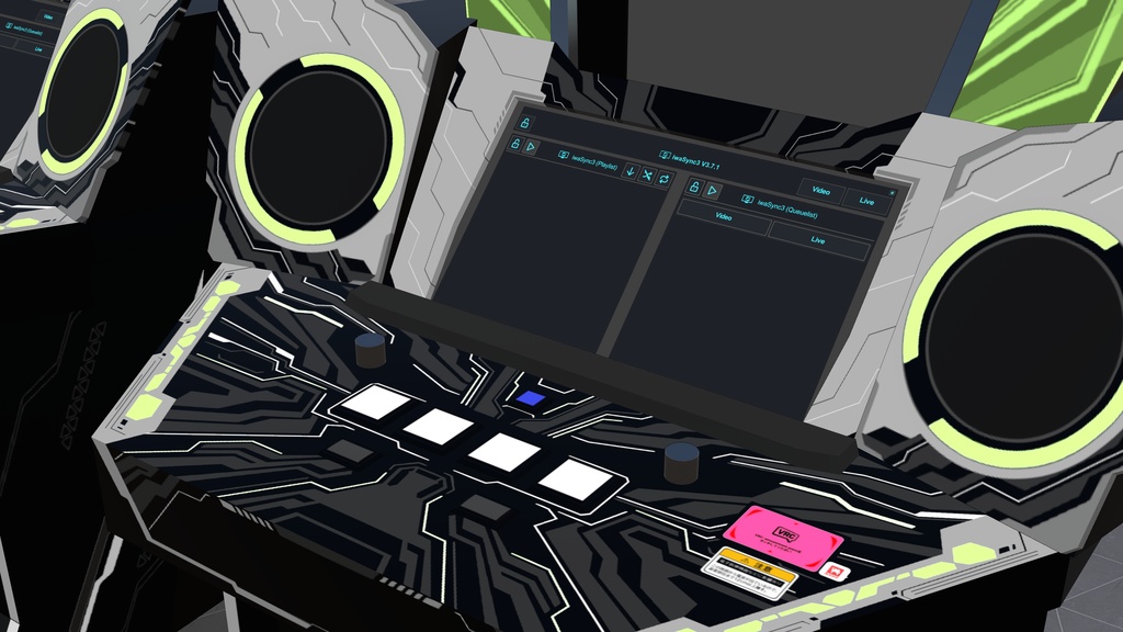 VRCDJ S-VolteX Valkyrie Model Arcade Cabinet