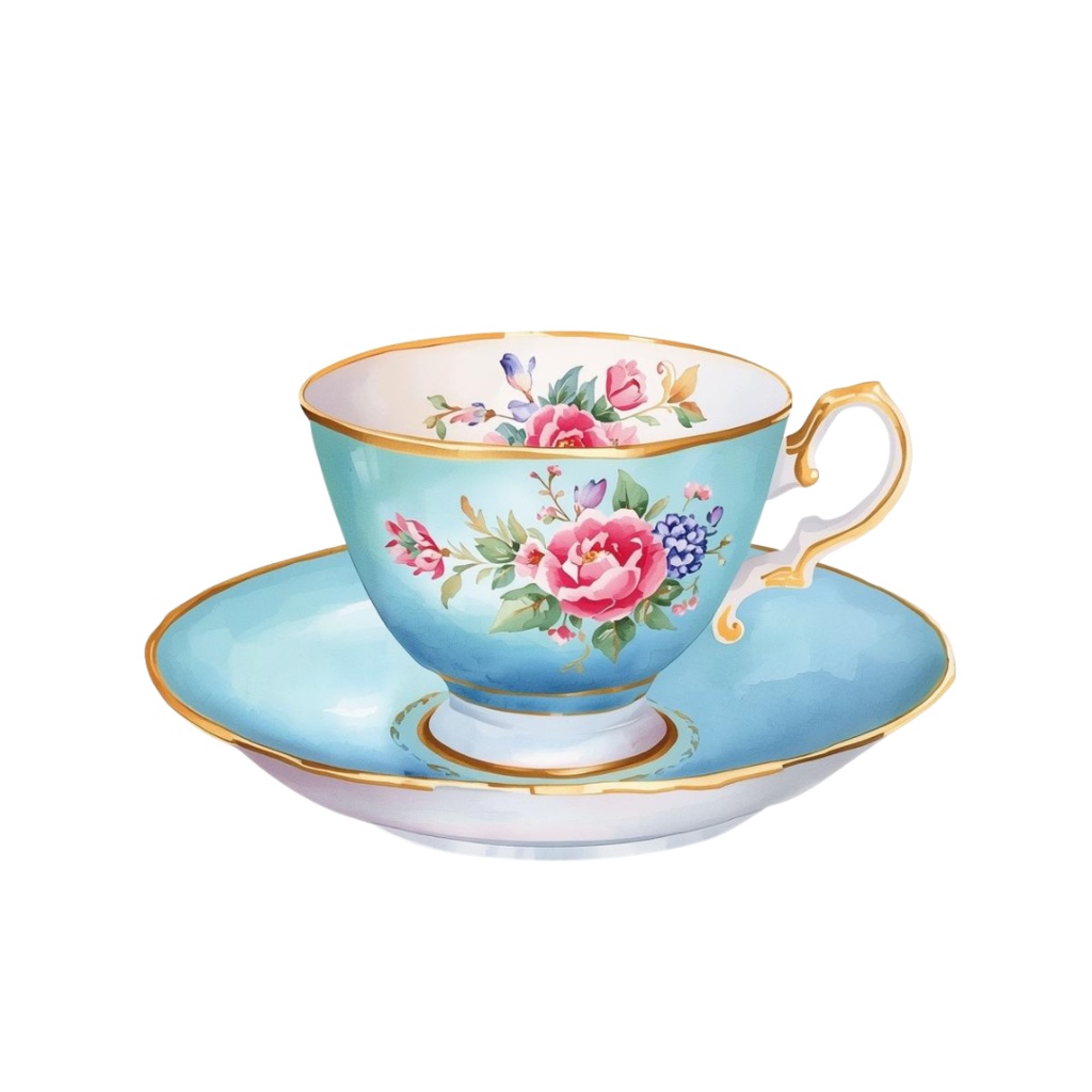 アンティーク調水彩クリップアート集45点可愛いキッチン雑貨とインテリア雑貨