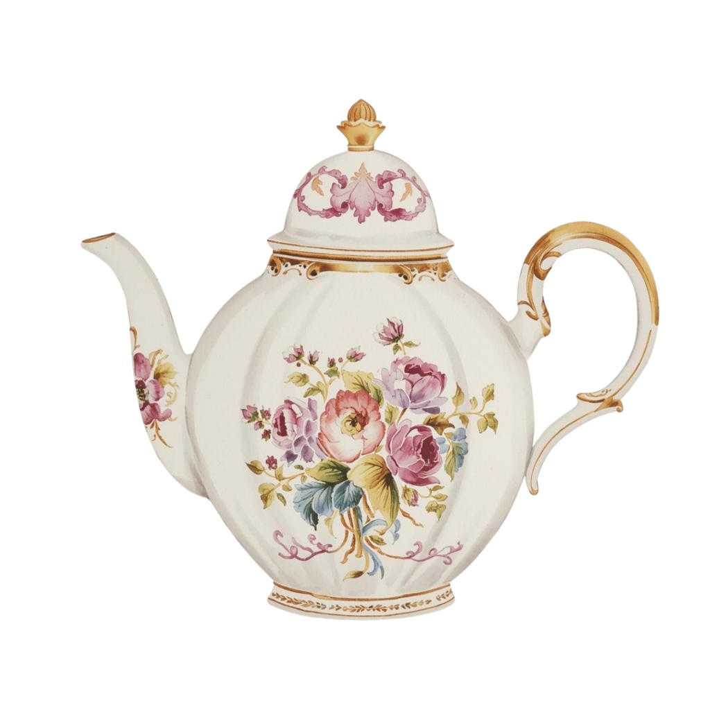 アンティーク調水彩クリップアート集45点可愛いキッチン雑貨とインテリア雑貨