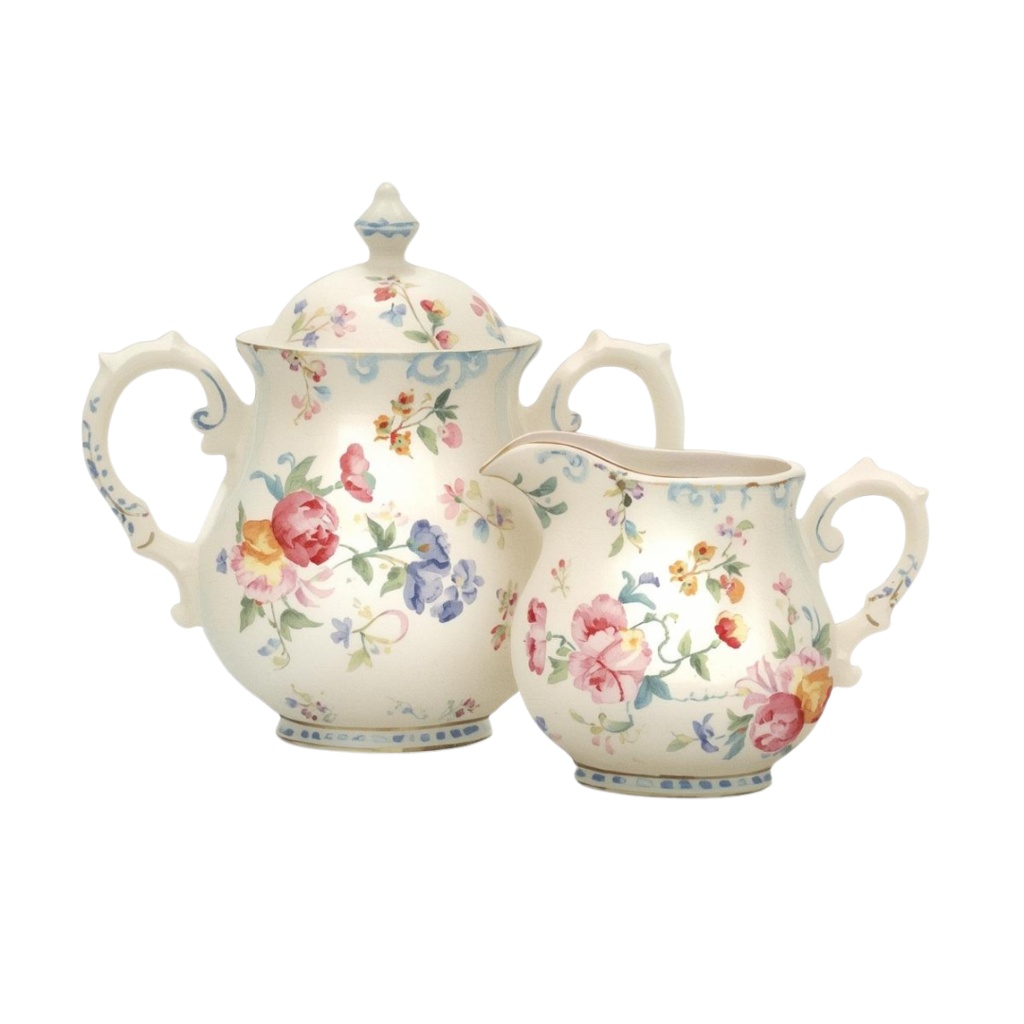 アンティーク調水彩クリップアート集45点可愛いキッチン雑貨とインテリア雑貨