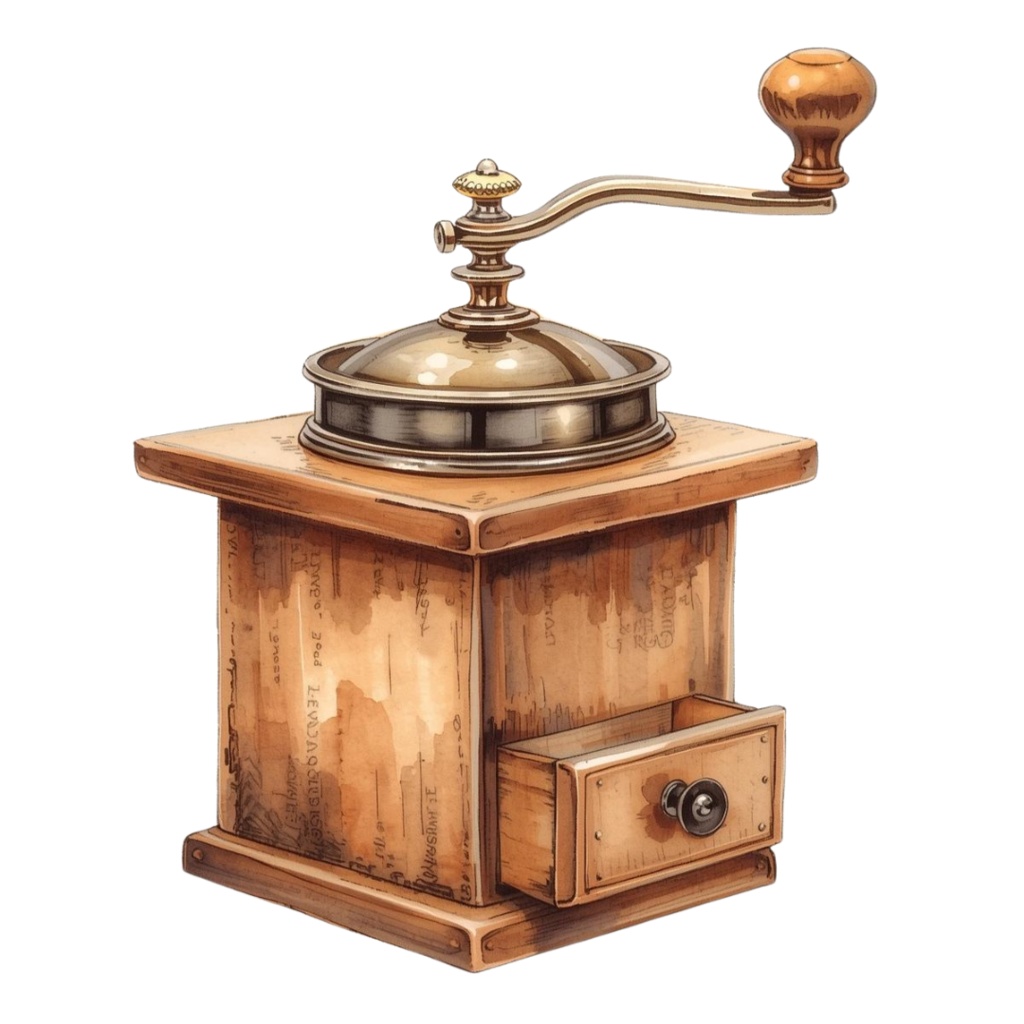 アンティーク調水彩クリップアート集45点可愛いキッチン雑貨とインテリア雑貨