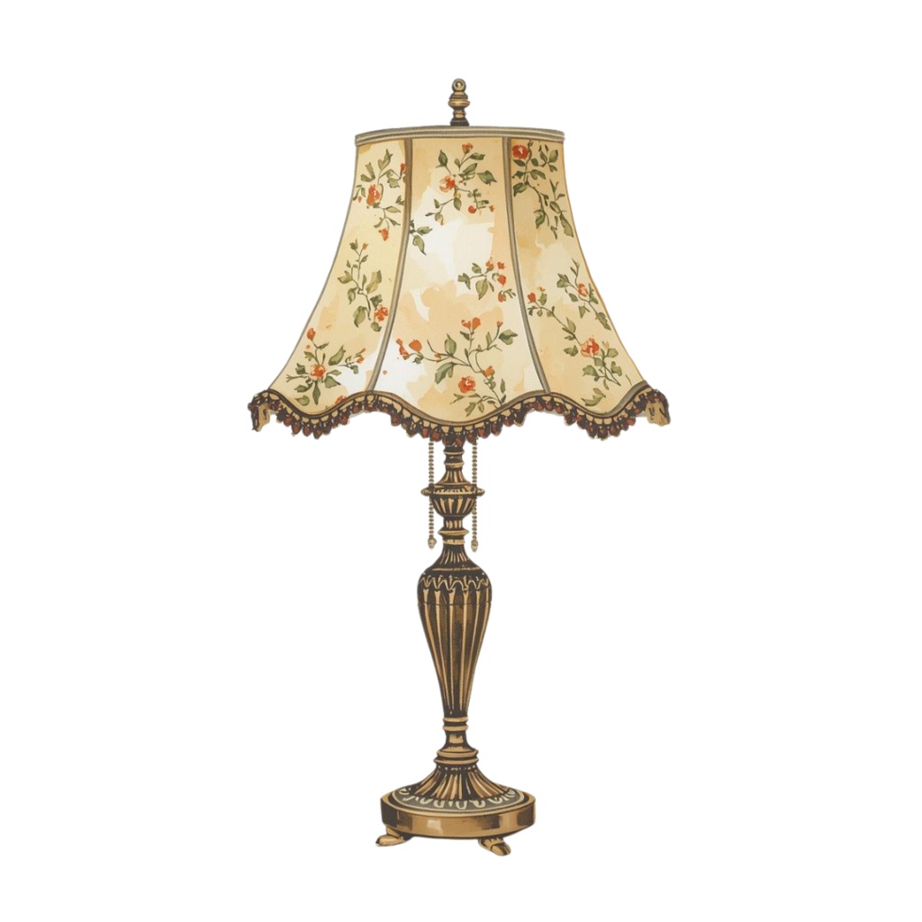 アンティーク調水彩クリップアート集45点可愛いキッチン雑貨とインテリア雑貨