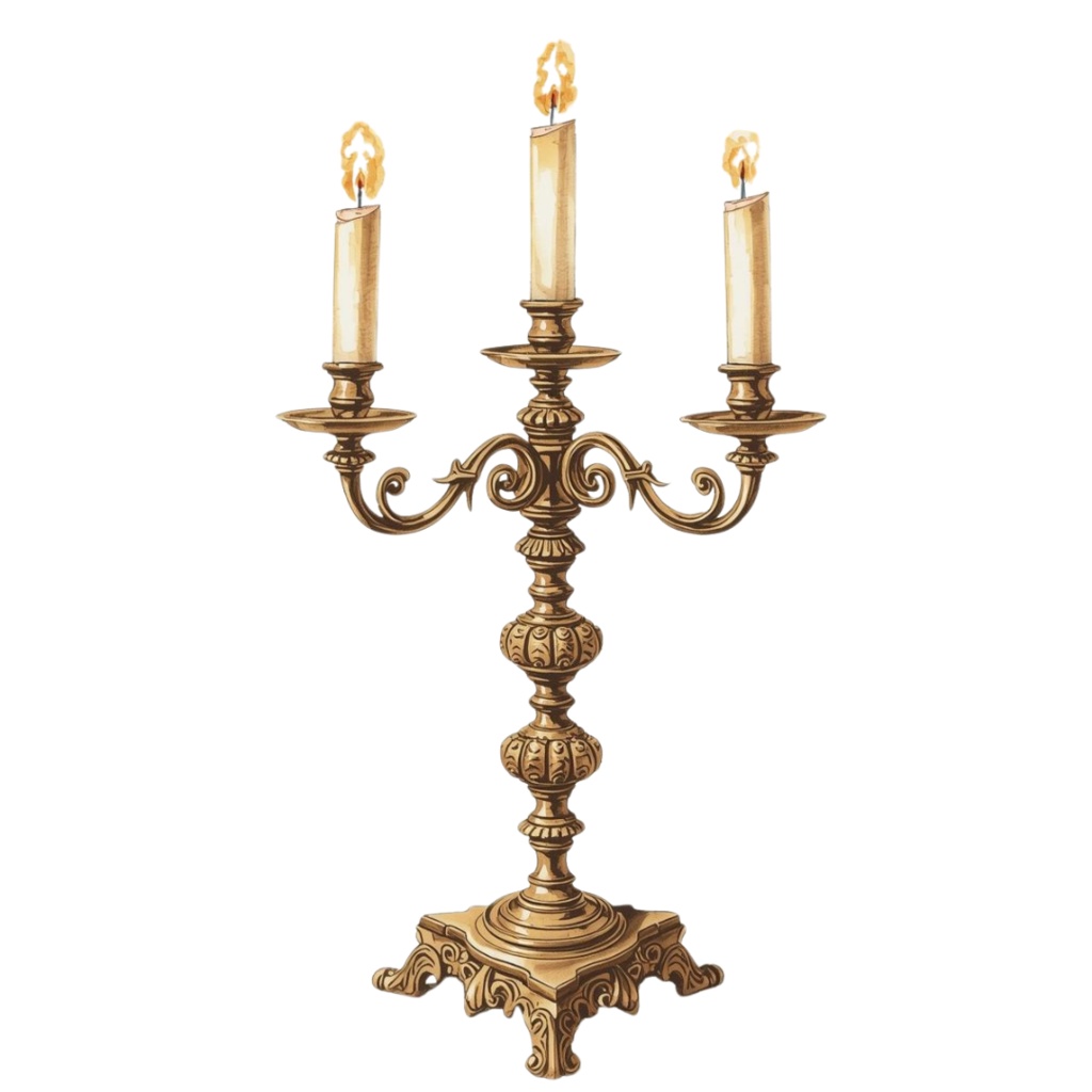 アンティーク調水彩クリップアート集45点可愛いキッチン雑貨とインテリア雑貨