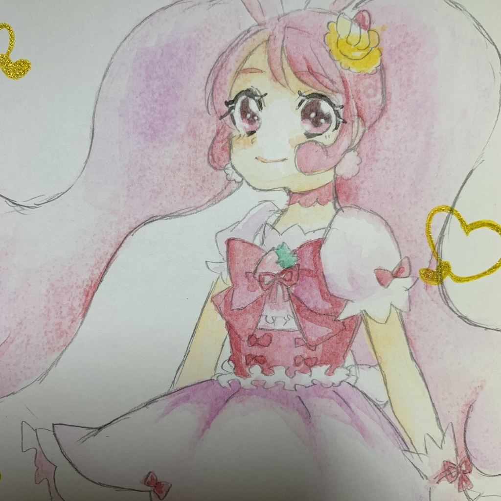 キュアホイップ 色紙