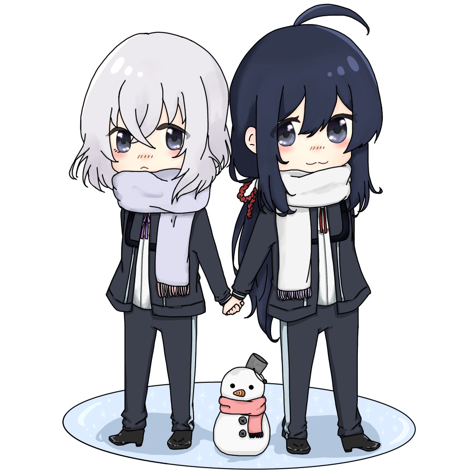 ずおばみ雪だるまアクキー