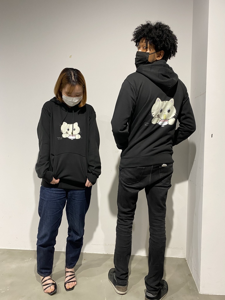 にゃんたと一緒に!ラーメンパーカー