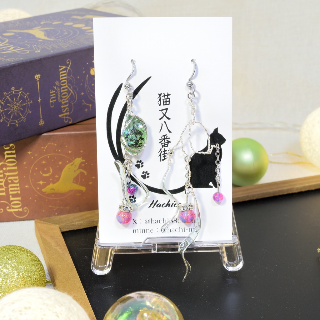 ツイステ プレイフルドレスイメージピアス