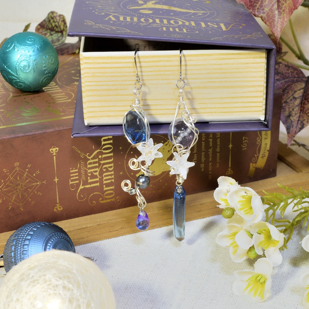 ツイステ ゴーストマリッジ衣装のイデアイメージのピアス