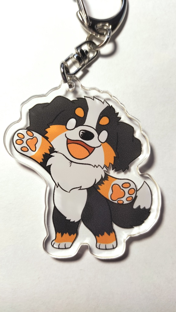 バーニー・アクリルキーホルダー