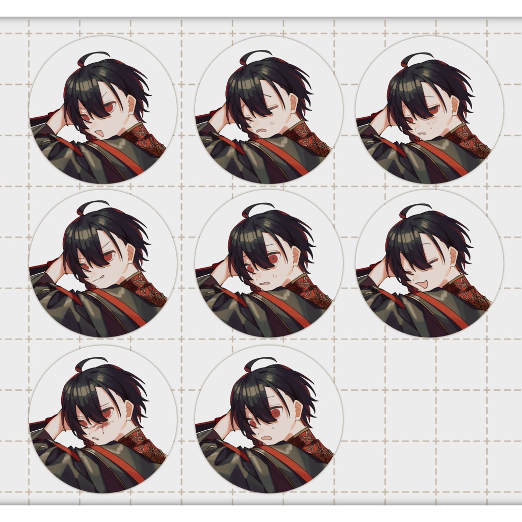 【立ち絵素材】中華風男性2【戦闘差分有】