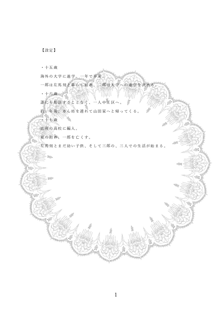 前略、丹青に紛う。