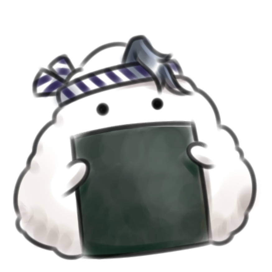 おぎにぎの厚手アクキー