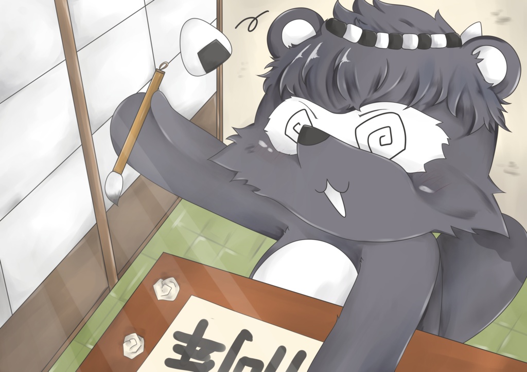 たぬのクリアファイル