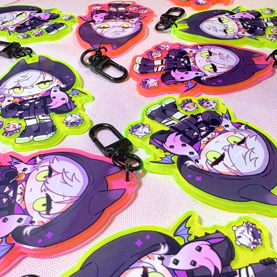 リリスアクリルキーホルダー