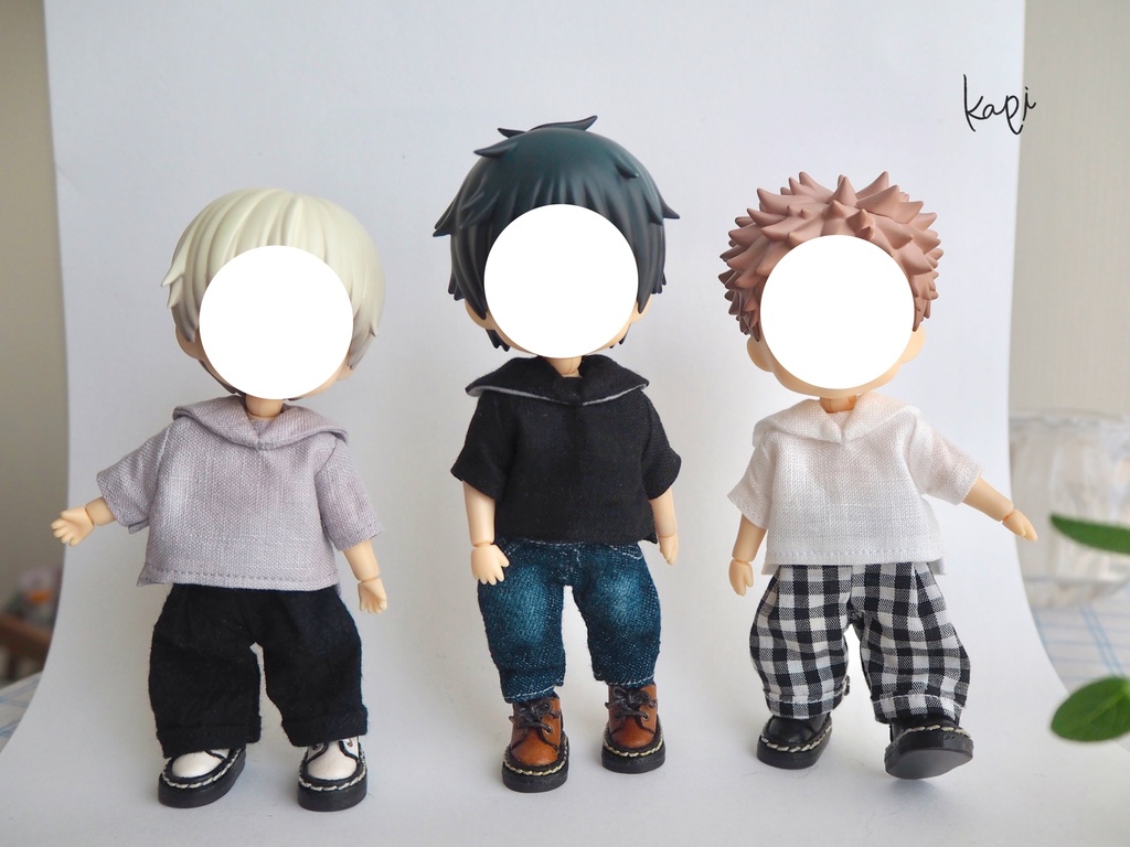 さらりとしたセーラーシャツ