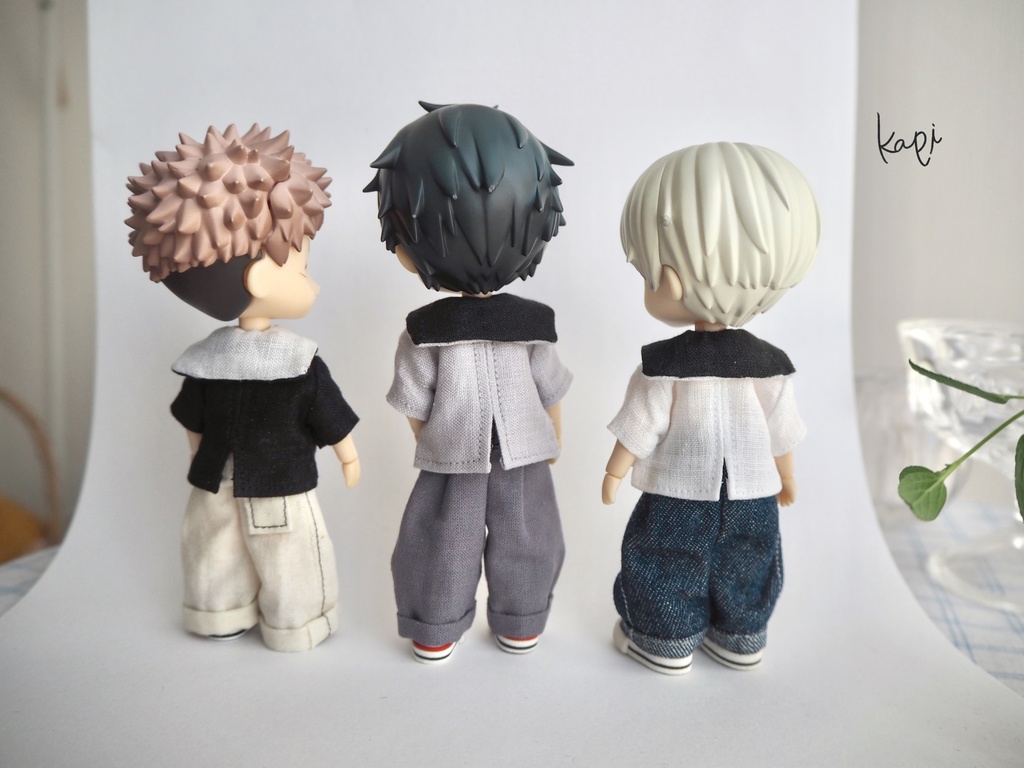 さらりとしたセーラーシャツ