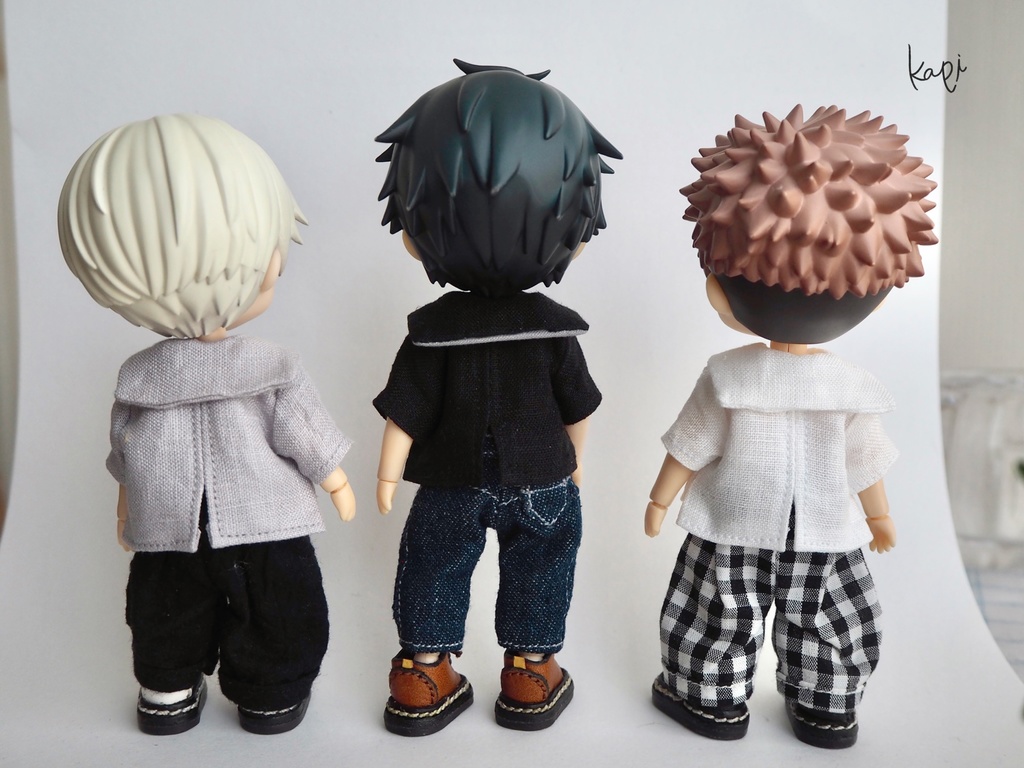 さらりとしたセーラーシャツ