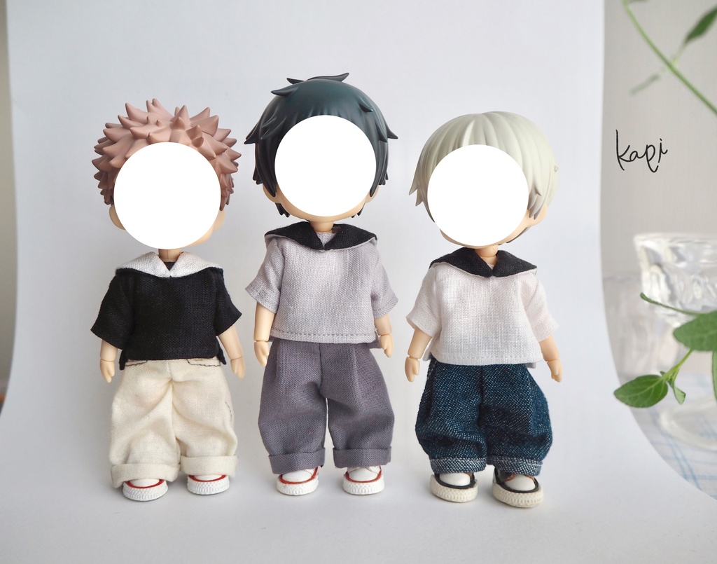 さらりとしたセーラーシャツ