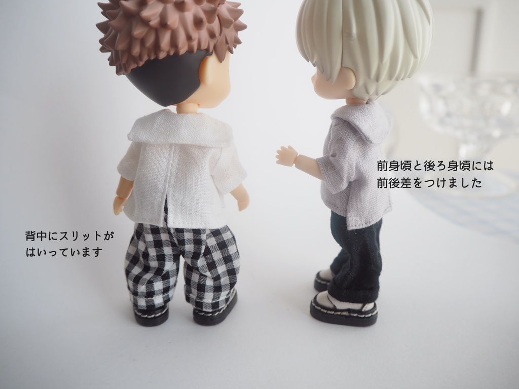 さらりとしたセーラーシャツ