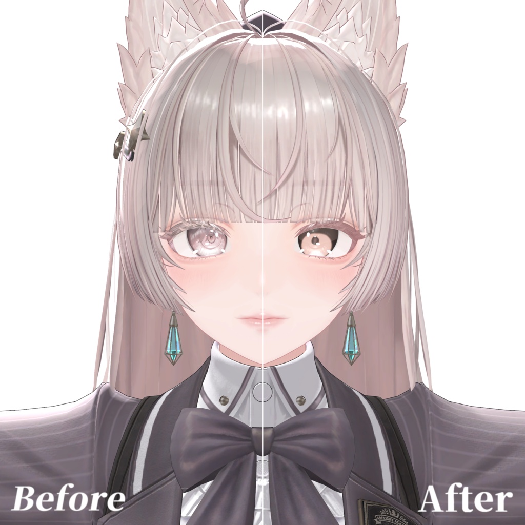 【VRC向け】ルミナ専用メイクテクスチャ・Makeup texture 🐈