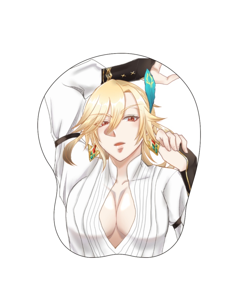 【原神】おっぱいマウスパットストラップ【ZZZ】