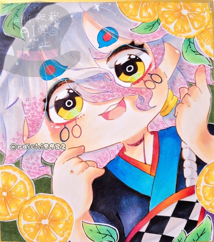 【モノノ怪】薬売り(坤)原画色紙