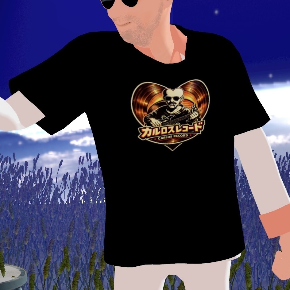 【VRoid 】カノレロズレコード オリヅナルロゴT ブうック♡