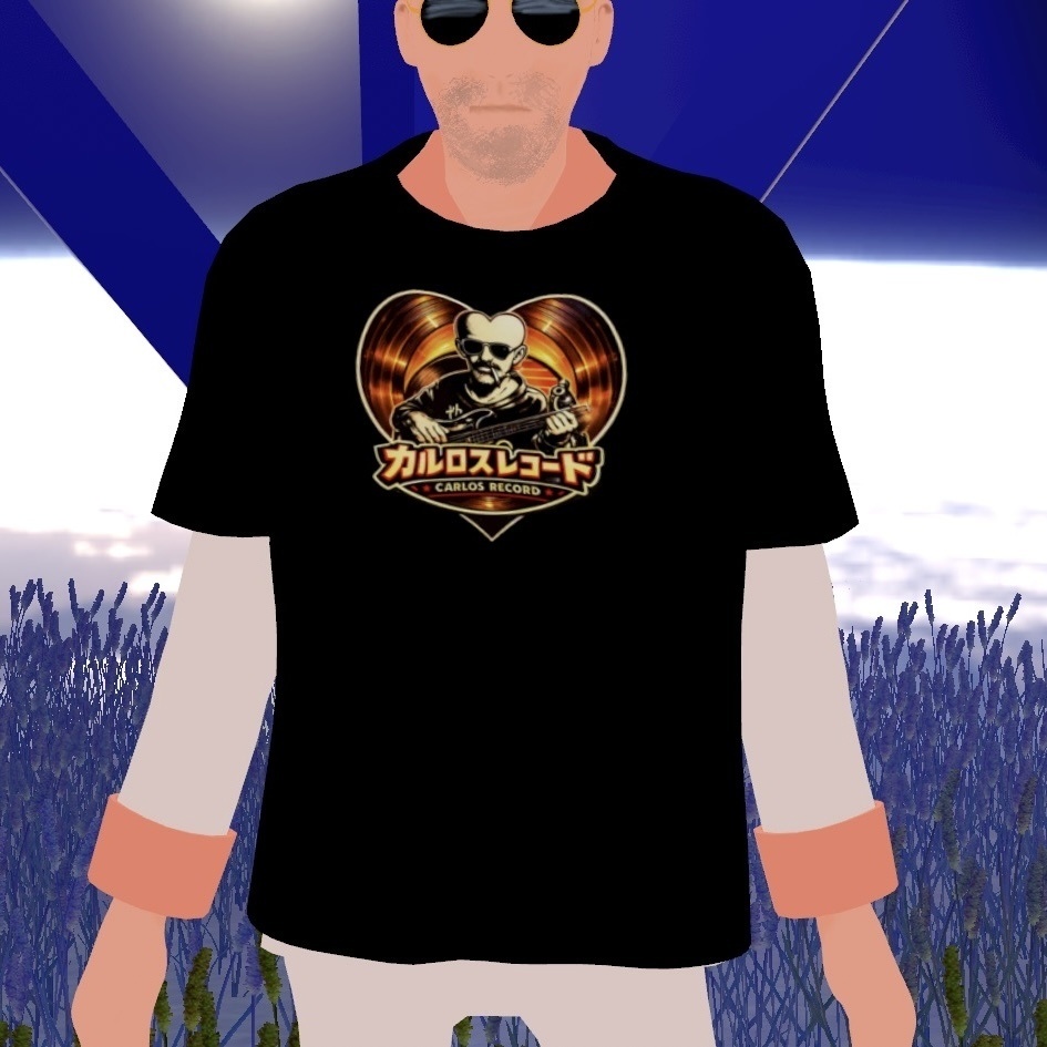 【VRoid 】カノレロズレコード オリヅナルロゴT ブうック♡