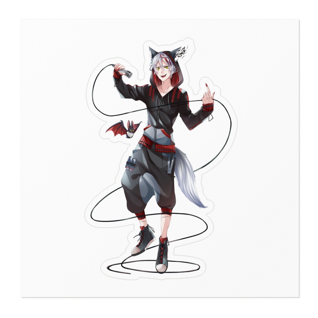 【狼瞬-Wolf Syun-】ステッカー(傷なし)