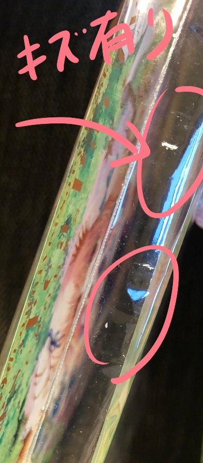 ※傷あり※ A5サイズ 10周年記念ろっぷちゃんアクリルブロック