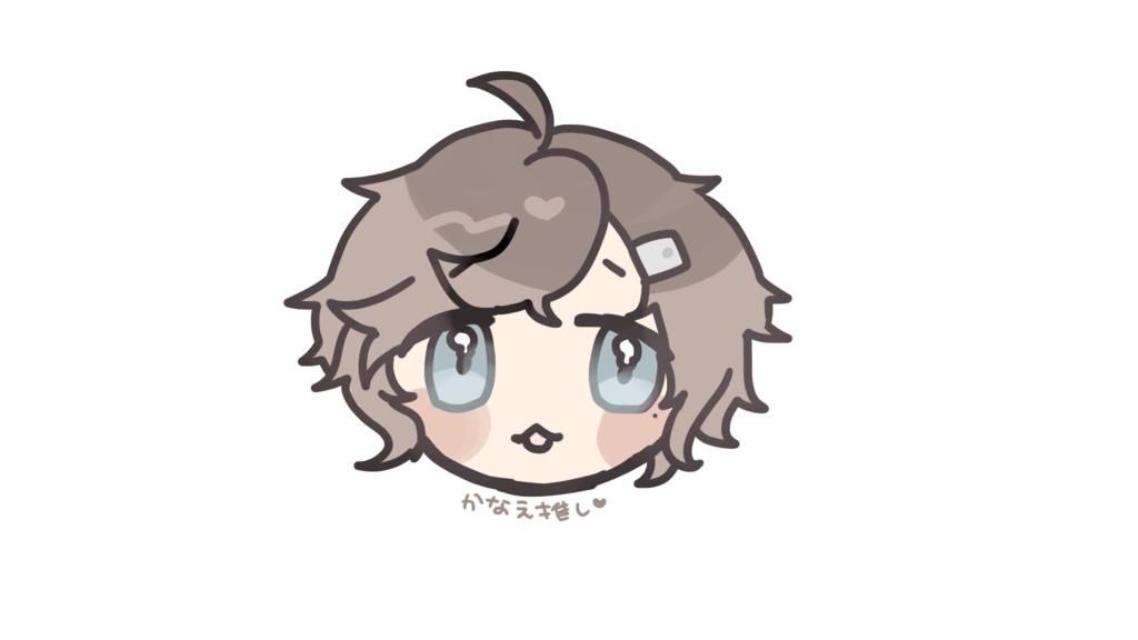 【か・き行】にじさんじお顔缶バッチ*非公式