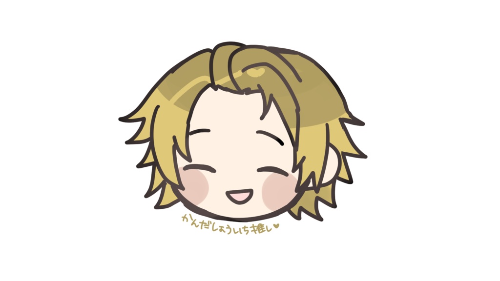【か・き行】にじさんじお顔缶バッチ*非公式