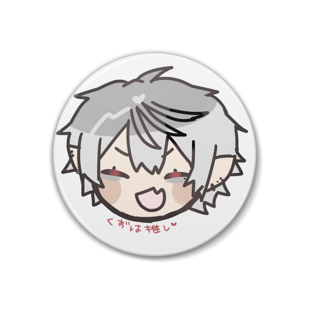 【く行】にじさんじお顔缶バッチ＊非公式