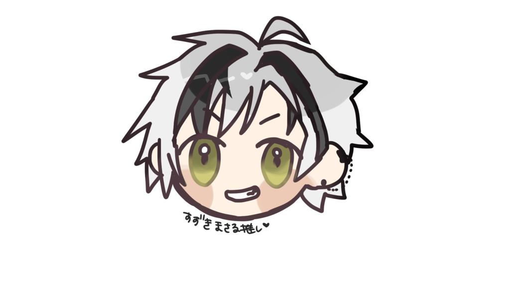 【す行】にじさんじお顔缶バッチ*非公式