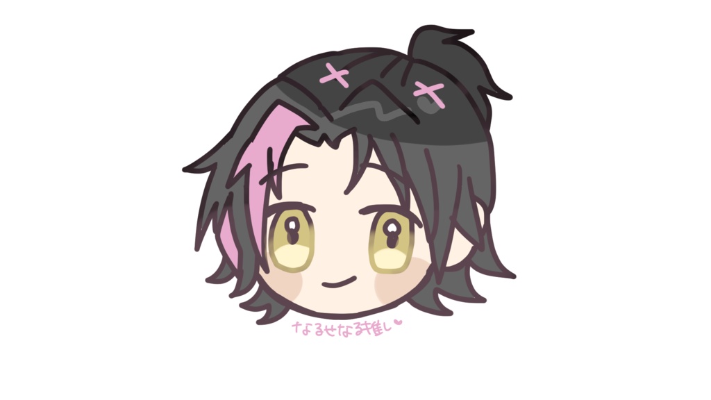 【て・と・な行】にじさんじお顔缶バッチ*非公式