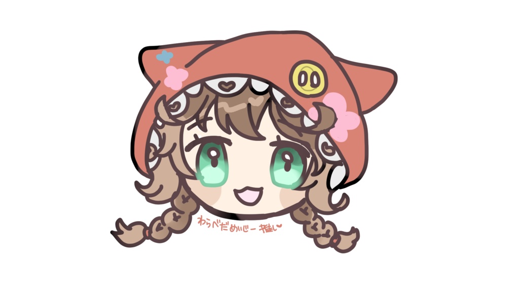 【る・れ・わ行】にじさんじお顔缶バッチ*非公式