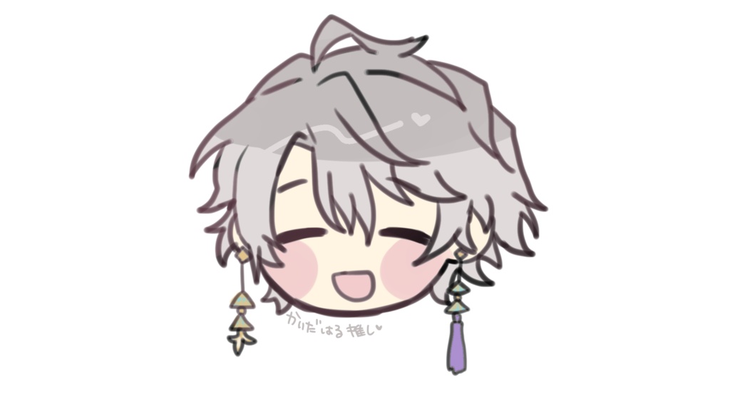 【VΔLZ】にじさんじお顔缶バッチ*非公式