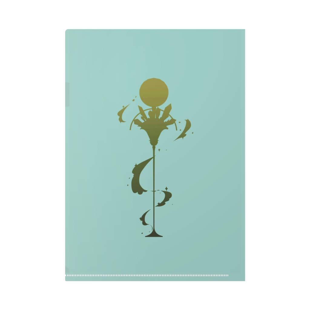 太陽の杖クリアファイル