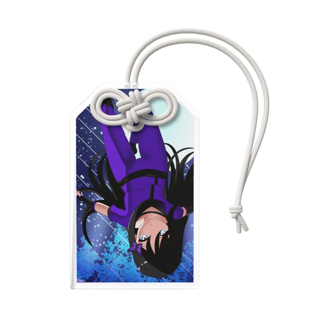 Ninjagirl - Acrylic Good Luck Charm