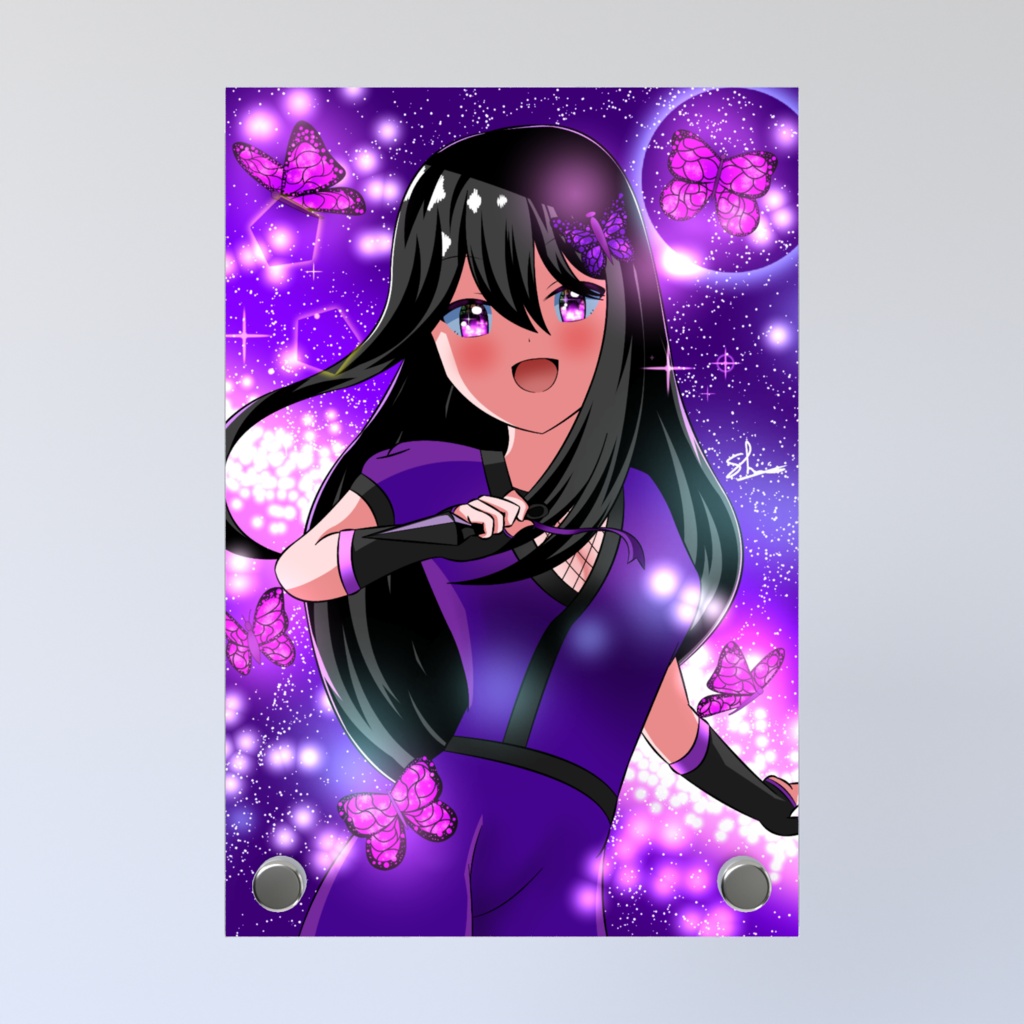 Ninjagirl - Acrylic Photo Panel