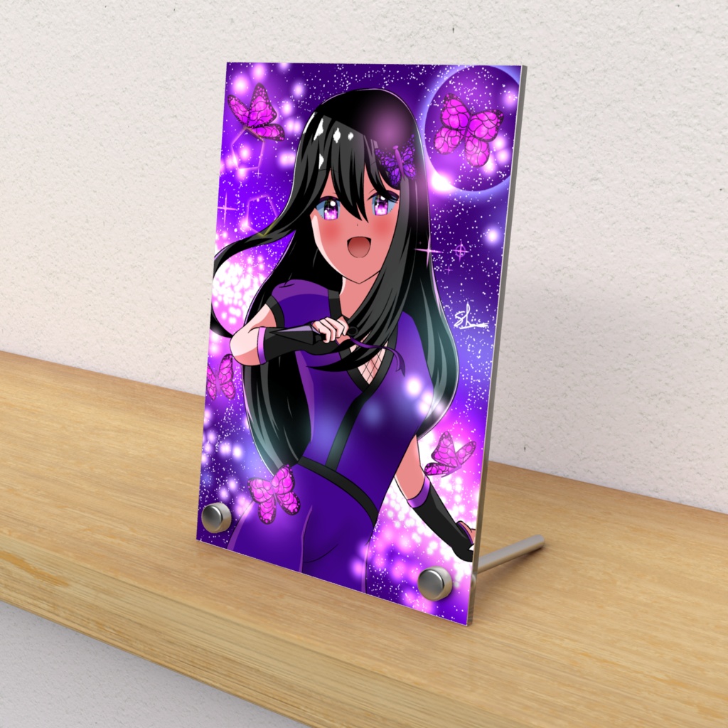 Ninjagirl - Acrylic Photo Panel