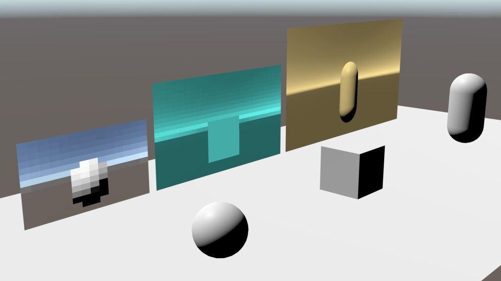 【無料配布】cluster用ミラー(カメラ方式)